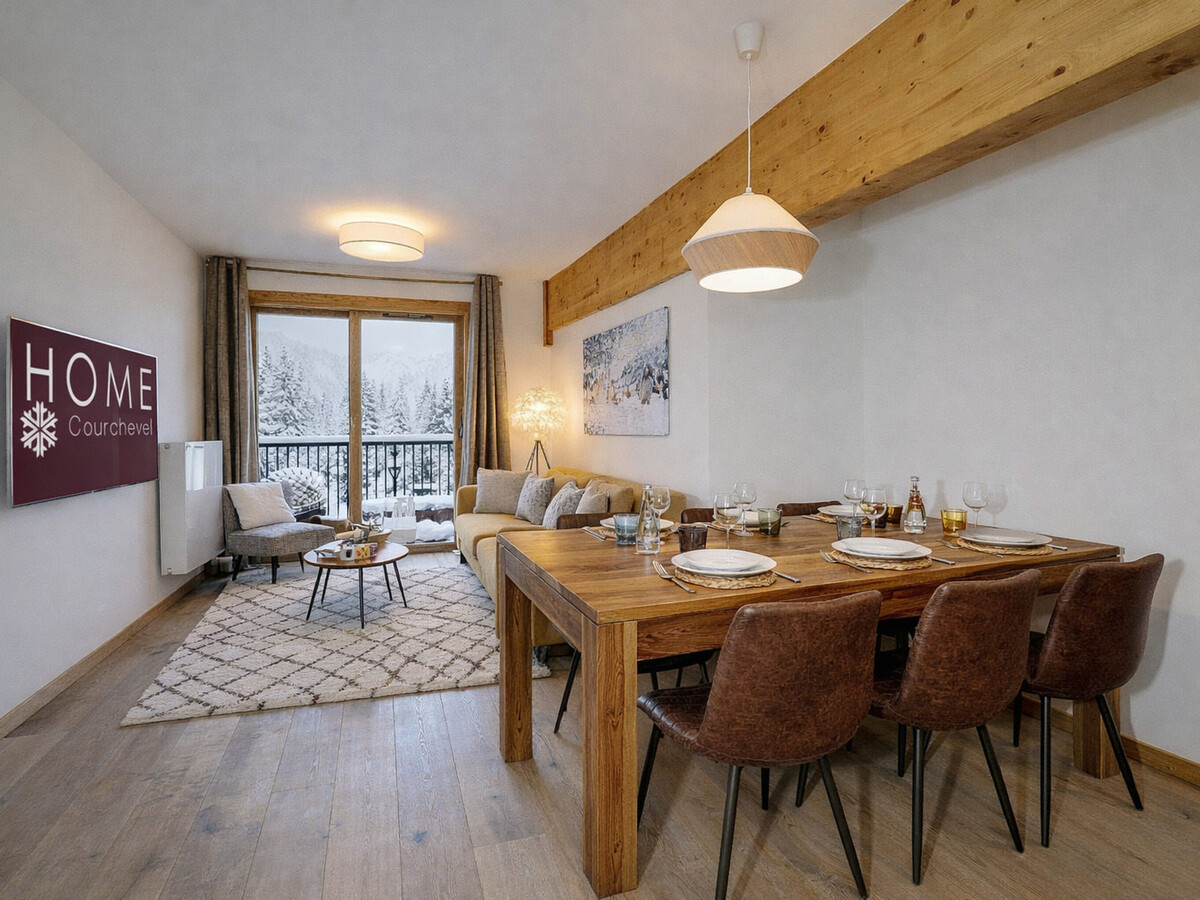 Appartement neuf ski aux pieds à Courchevel 1650 - Photo 1