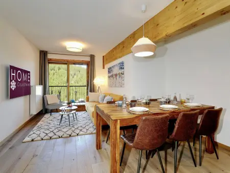 Location appartement à Courchevel 1650, Neuf Ski aux Pieds, 3 Chambres avec WiFi et Parking