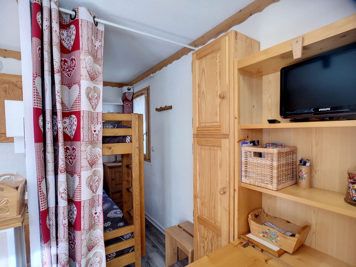 Studio cabine rénové 4 pers aux Menuires, balcon sud-ouest - Photo 11