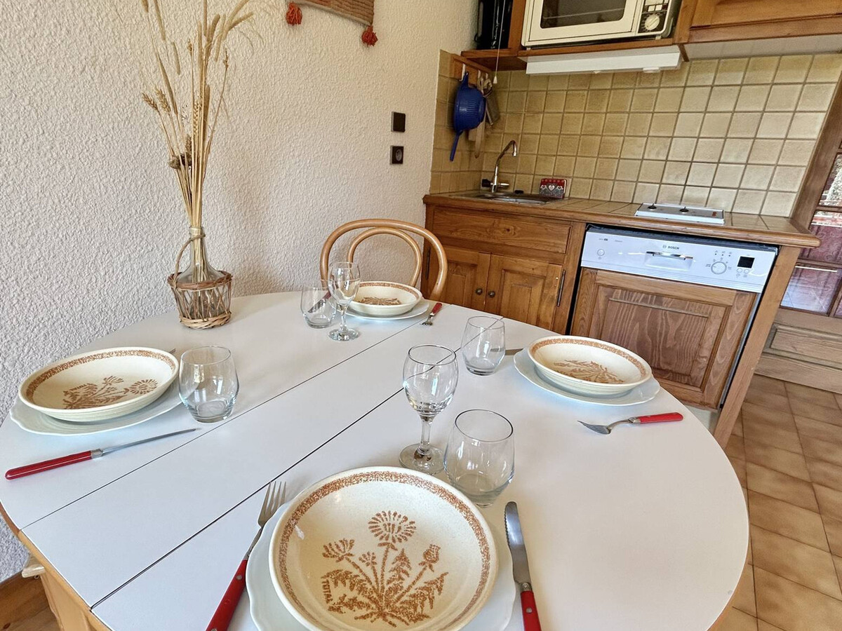 Studio alcôve 4 pers, jardin et parking à Megève - Photo 5