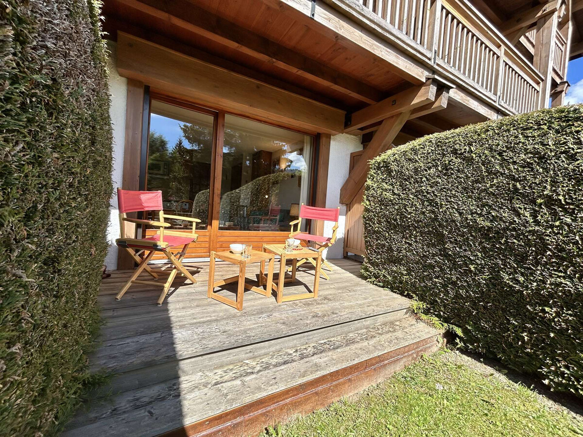 Studio alcôve 4 pers, jardin et parking à Megève - Photo 10