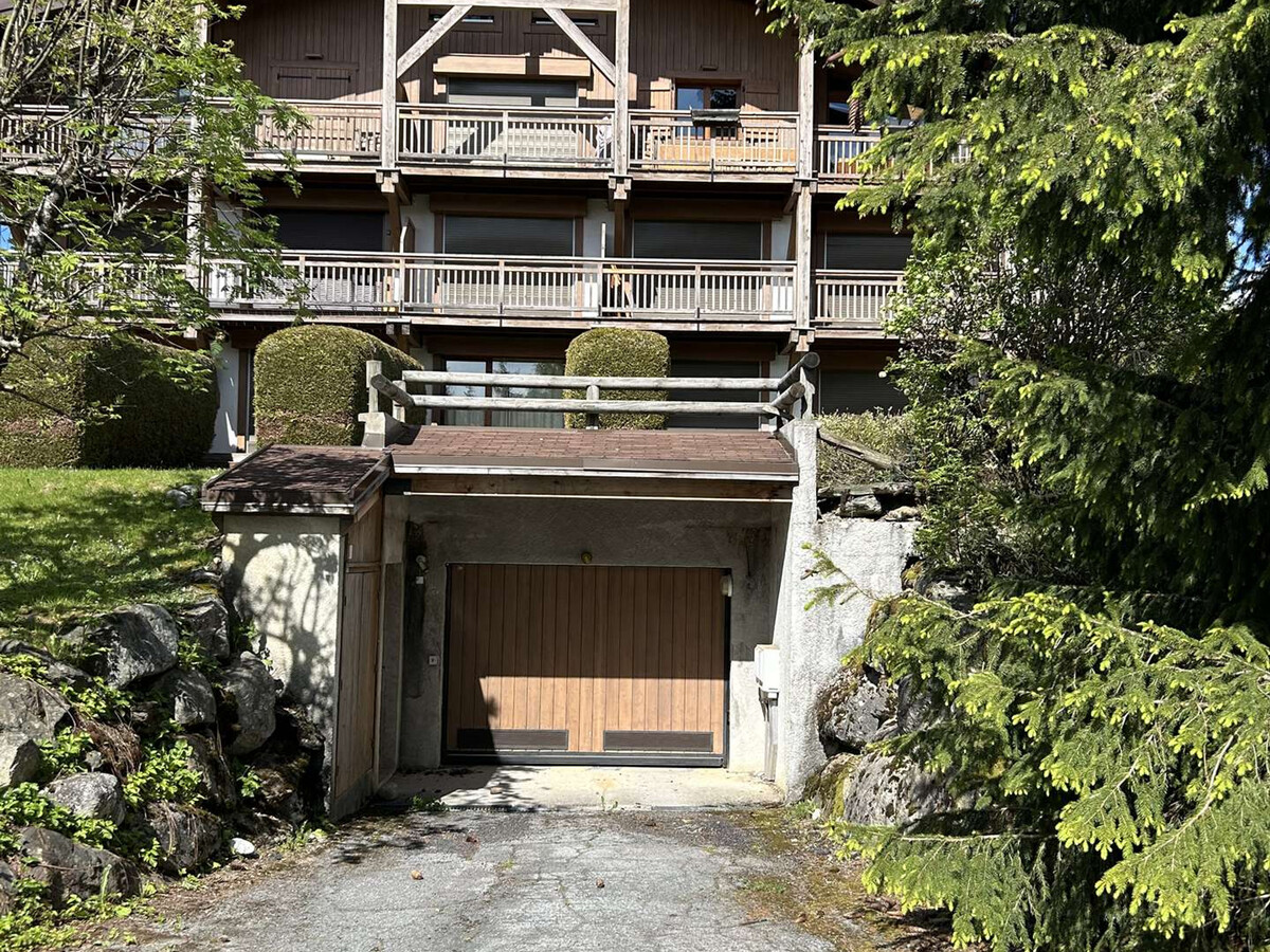 Studio alcôve 4 pers, jardin et parking à Megève - Photo 13