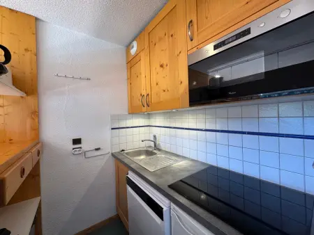 Appartement skis aux pieds à Belle Plagne, balcon vue pistes : photo 6