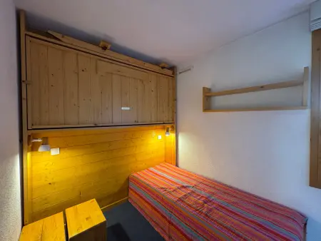Appartement skis aux pieds à Belle Plagne, balcon vue pistes : photo 9