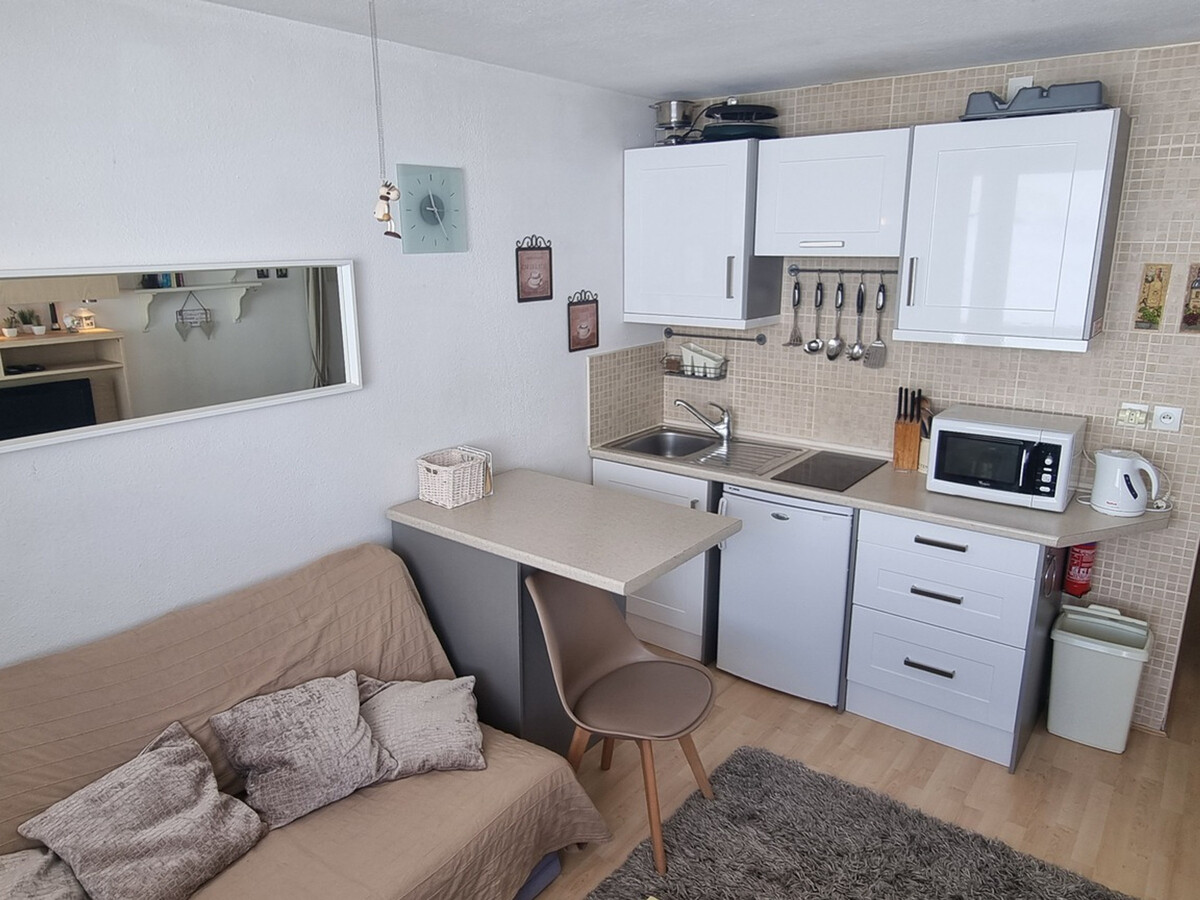 Studio cabine 26m² rénové, vue pistes à Plagne Aime 2000 - Photo 1