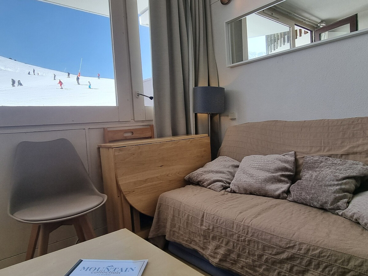 Studio cabine 26m² rénové, vue pistes à Plagne Aime 2000 - Photo 5