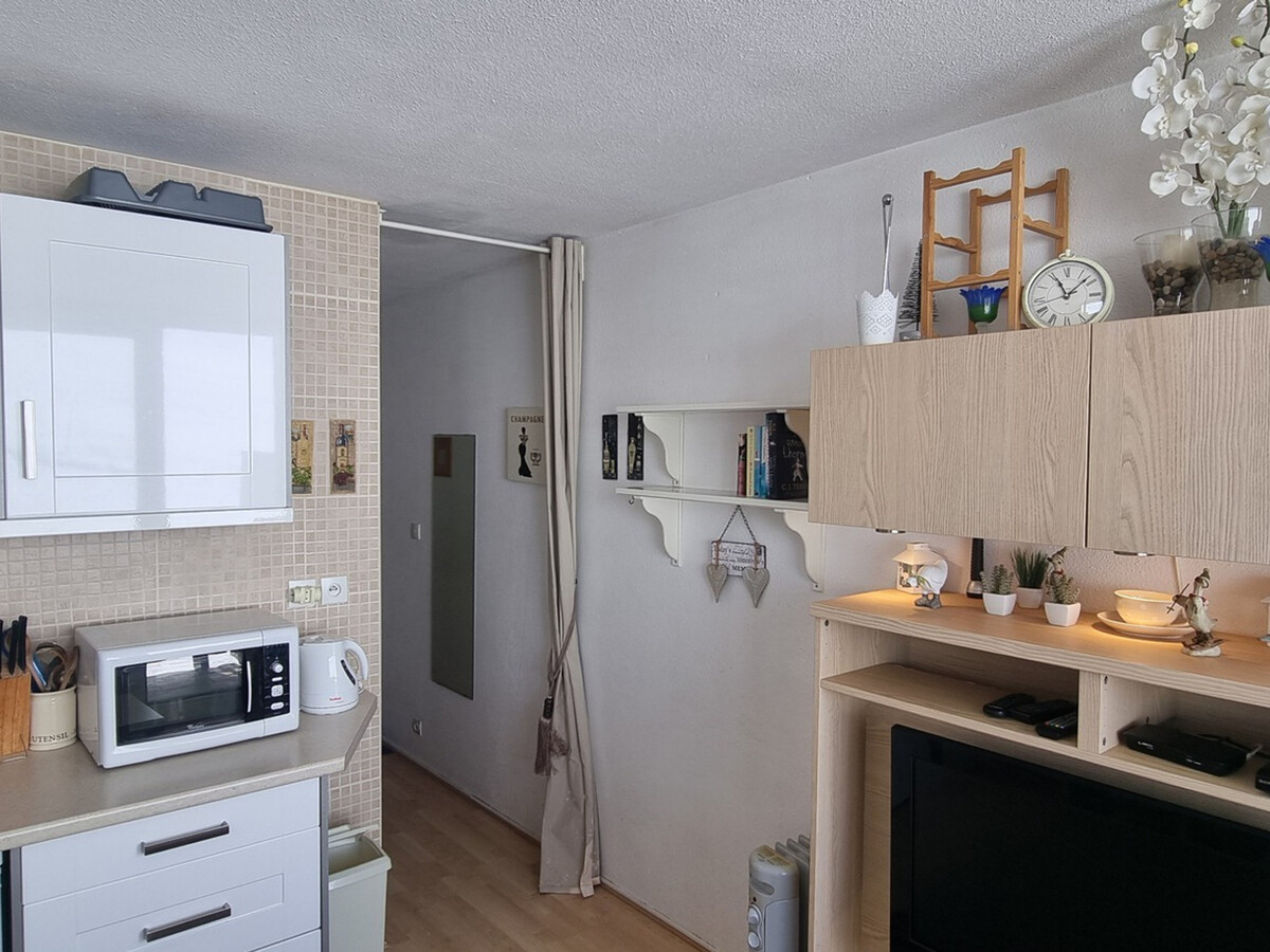 Studio cabine 26m² rénové, vue pistes à Plagne Aime 2000 - Photo 9