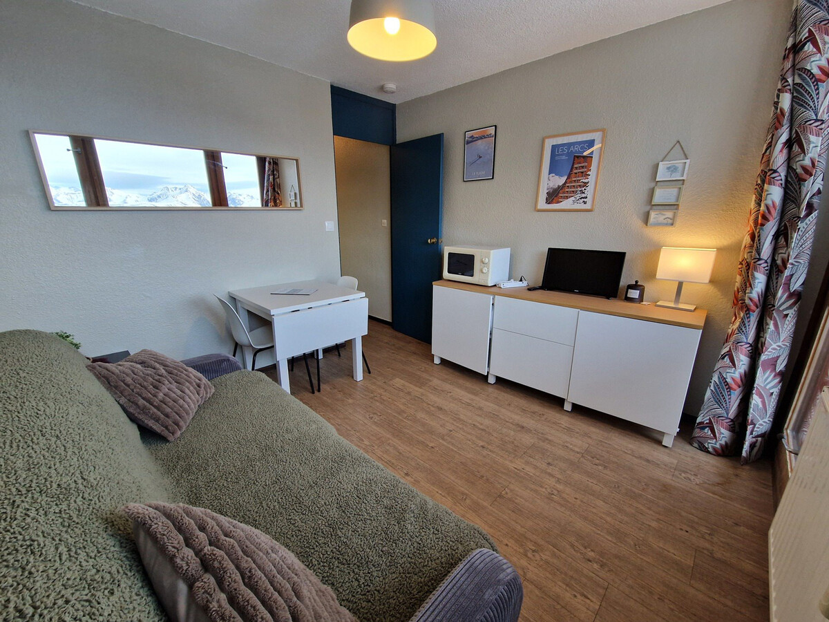 Studio rénové 16m² au pied des pistes, La Plagne - Photo 2