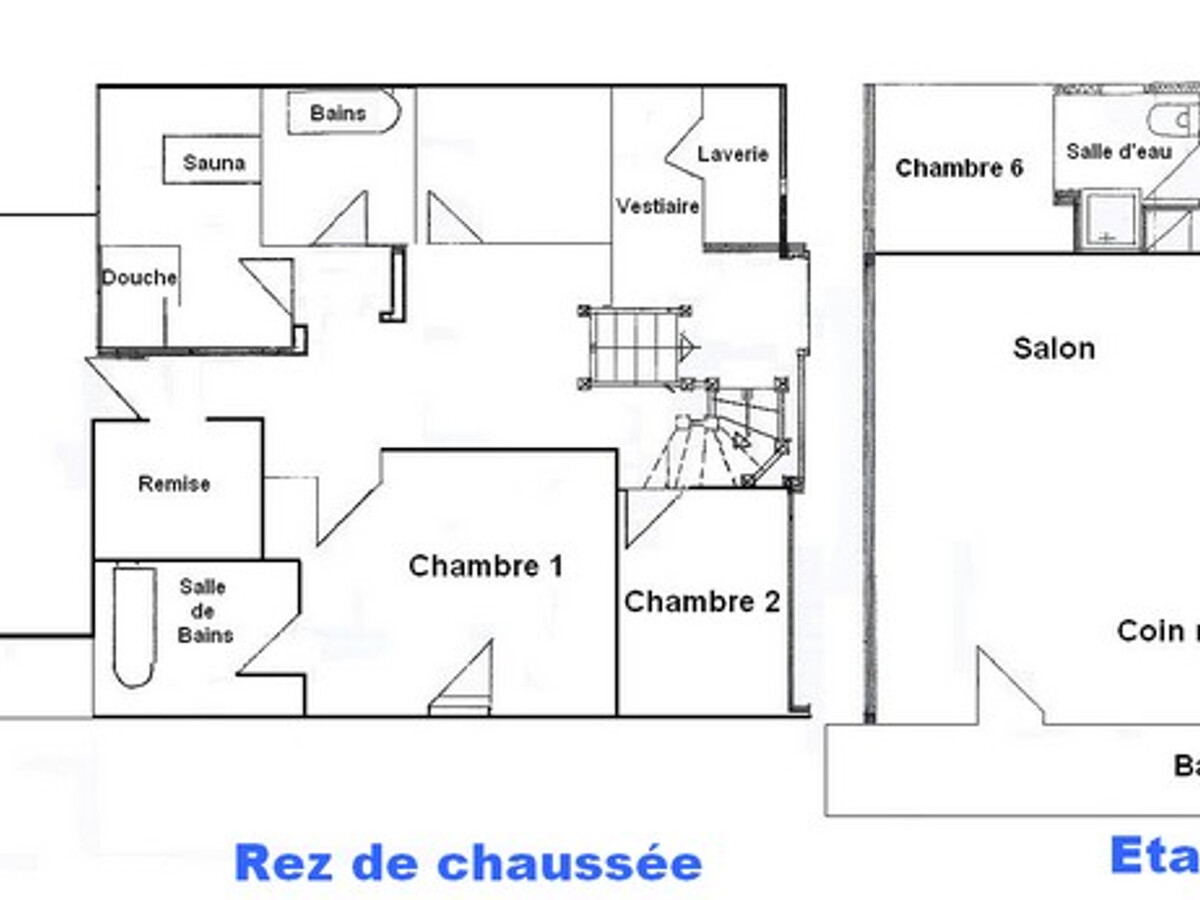 Chalet Les Saisies 6 chambres, sauna, 11 pers. - Photo 4