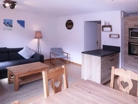Duplex skis aux pieds, piscine, 8 personnes aux Orres - Photo 1