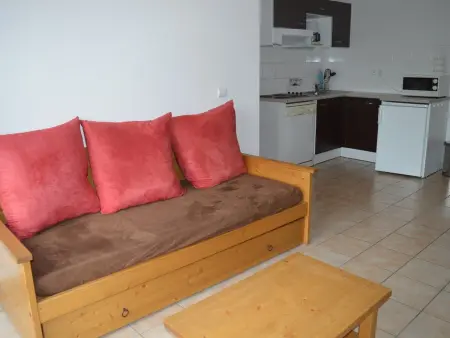 T3 aux Angles avec balcon face aux pistes et parking : photo 2