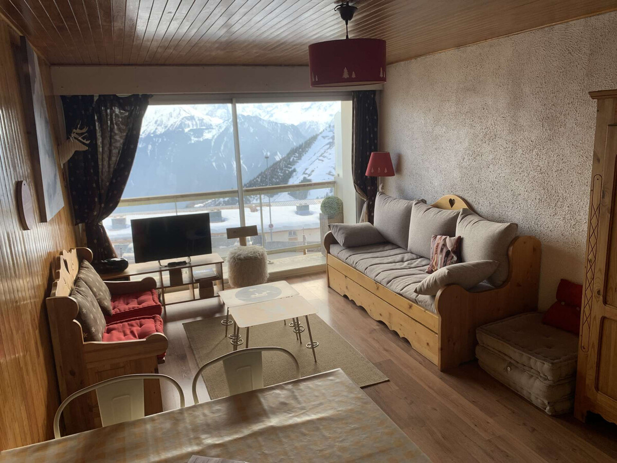 Appartement 6 pers, balcon sud, 250m télécentre, Alpe d'Huez - Photo 1