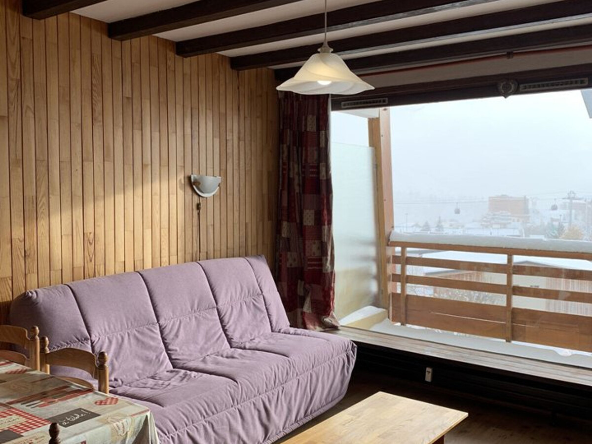 Studio 4 personnes L'Alpe d'Huez, balcon sud, 50 m pistes - Photo 1