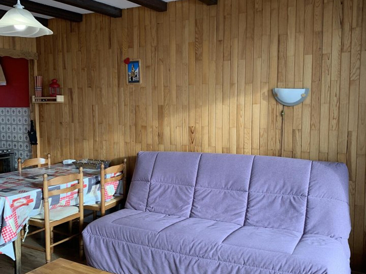 Studio 4 personnes L'Alpe d'Huez, balcon sud, 50 m pistes - Photo 4