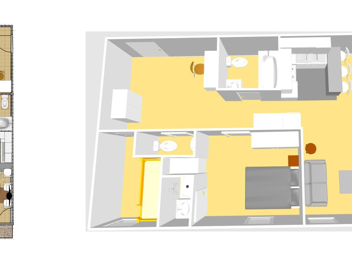Appt 62m² balcon sud, Vue montagnes, 10e étage - Photo 16