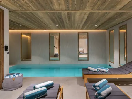 Chalet neuf 360m² piscine sauna à Saint-Martin-de-Belleville : photo 5