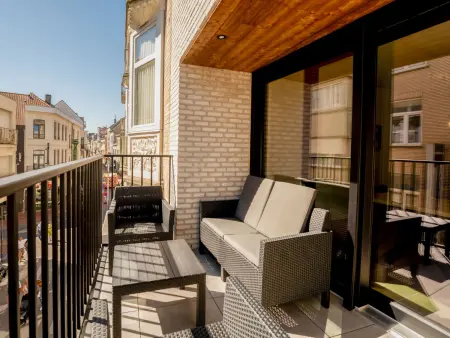 Appartement 95 m² avec balcon sud à Blankenberge, 6 pers. : photo 2