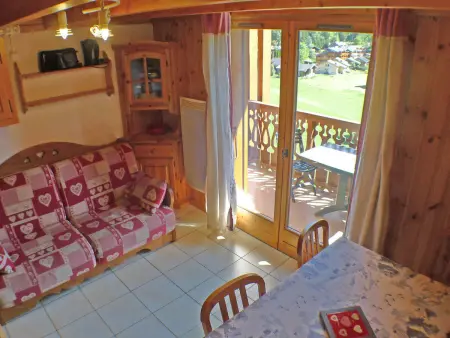 Appartement 6 pers., 3 chambres, vue Criou à Morillon : photo 2