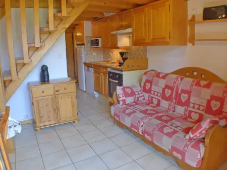 Appartement 6 pers., 3 chambres, vue Criou à Morillon : photo 5