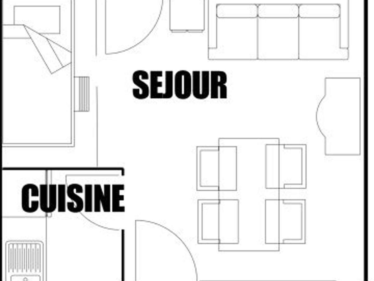 Studio 27 m² au pied des pistes – Balcon vue montagne - Photo 7