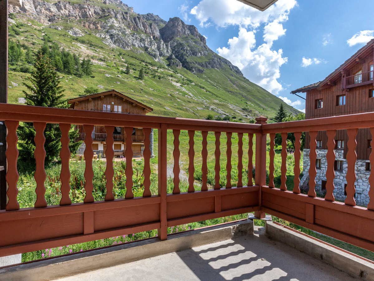 Studio 25m² balcon Est, casier à skis à Val-d'Isère - Photo 9