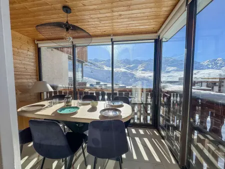 Appartement Val Thorens, véranda et local à skis : photo 4