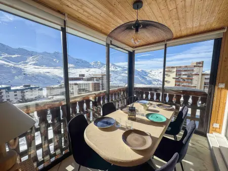 Appartement Val Thorens, véranda et local à skis : photo 5
