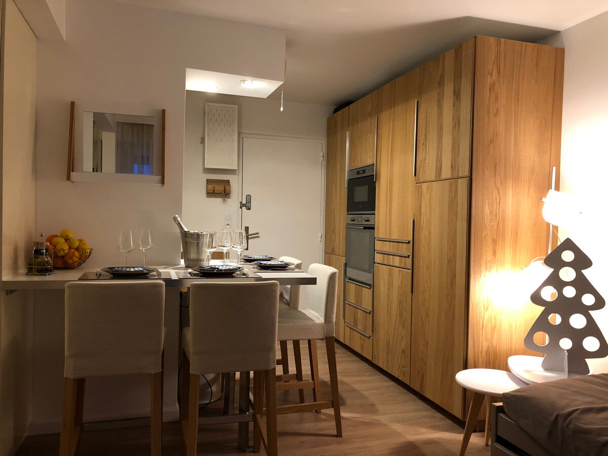 Studio 30m² rénové 4 pers. aux pieds des pistes - Photo 4