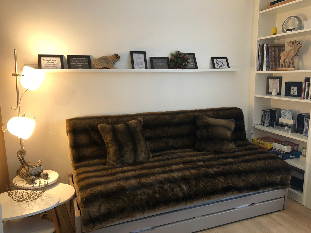 Studio 30m² rénové 4 pers. aux pieds des pistes - Photo 6