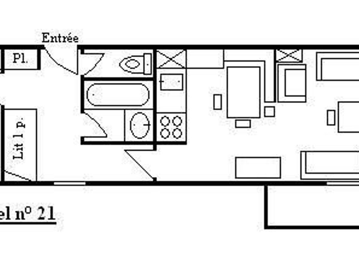 Appartement central, balcon sud - 5 pers., Appartement 5 personnes à Méribel - Photo 18