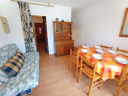 Studio Cabine 6 Pers, Balcon Sud, 1700m – Saint-Lary : photo 3