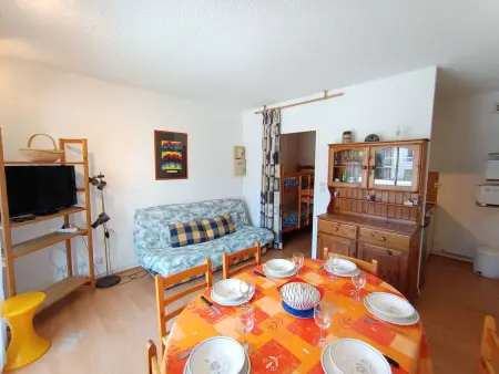 Studio Cabine 6 Pers, Balcon Sud, 1700m – Saint-Lary : photo 4