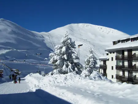 Studio Cabine 6 Pers, Balcon Sud, 1700m – Saint-Lary : photo 10