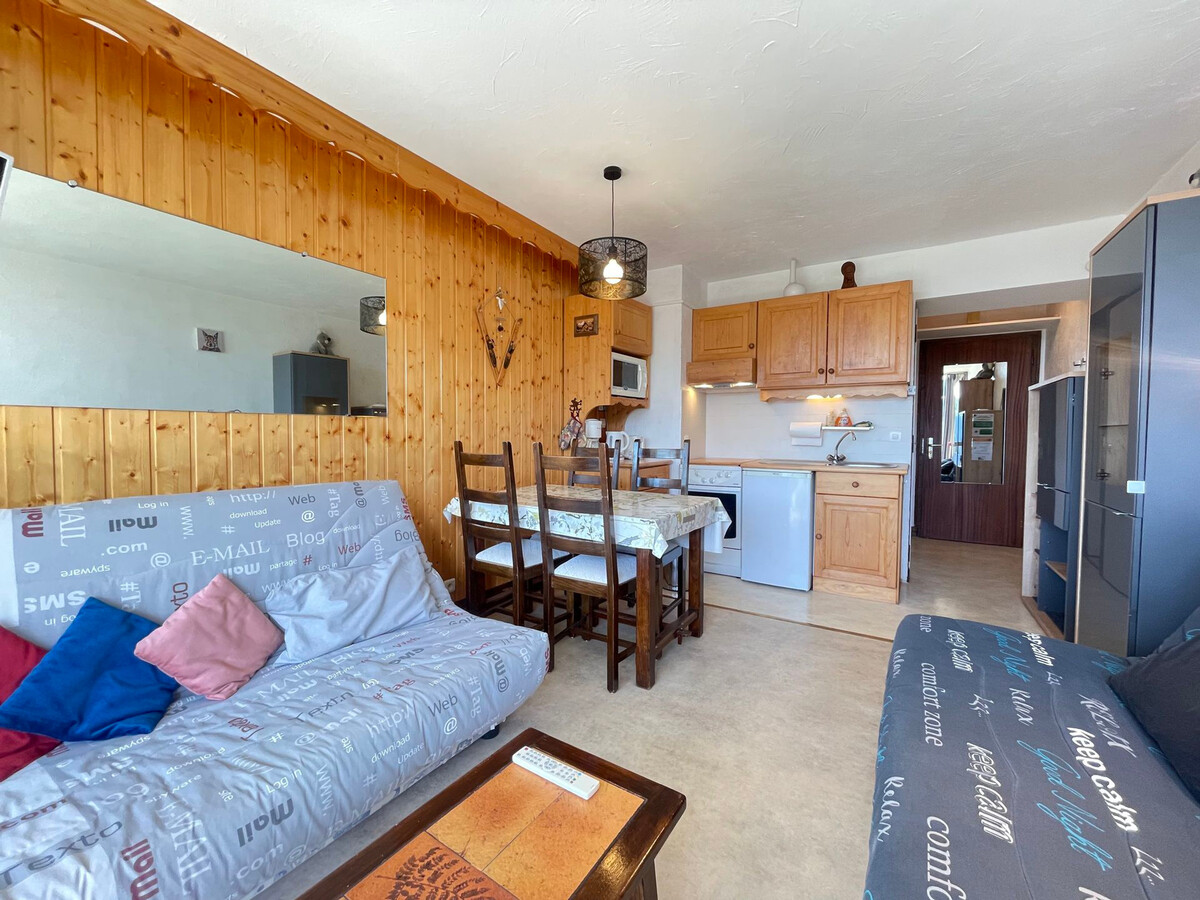 Studio 24 m² skis aux pieds, vue Mont Charvin - Photo 2