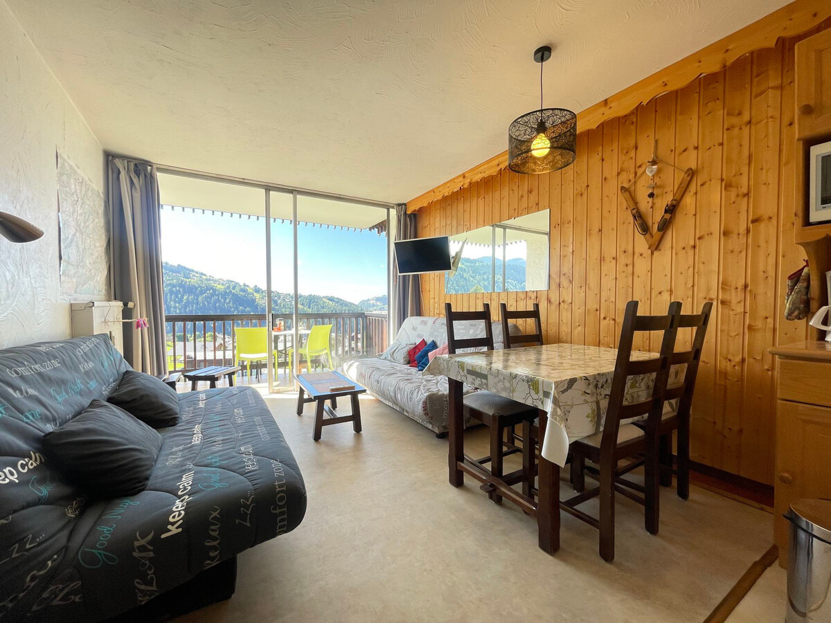 Studio 24 m² skis aux pieds, vue Mont Charvin - Photo 5