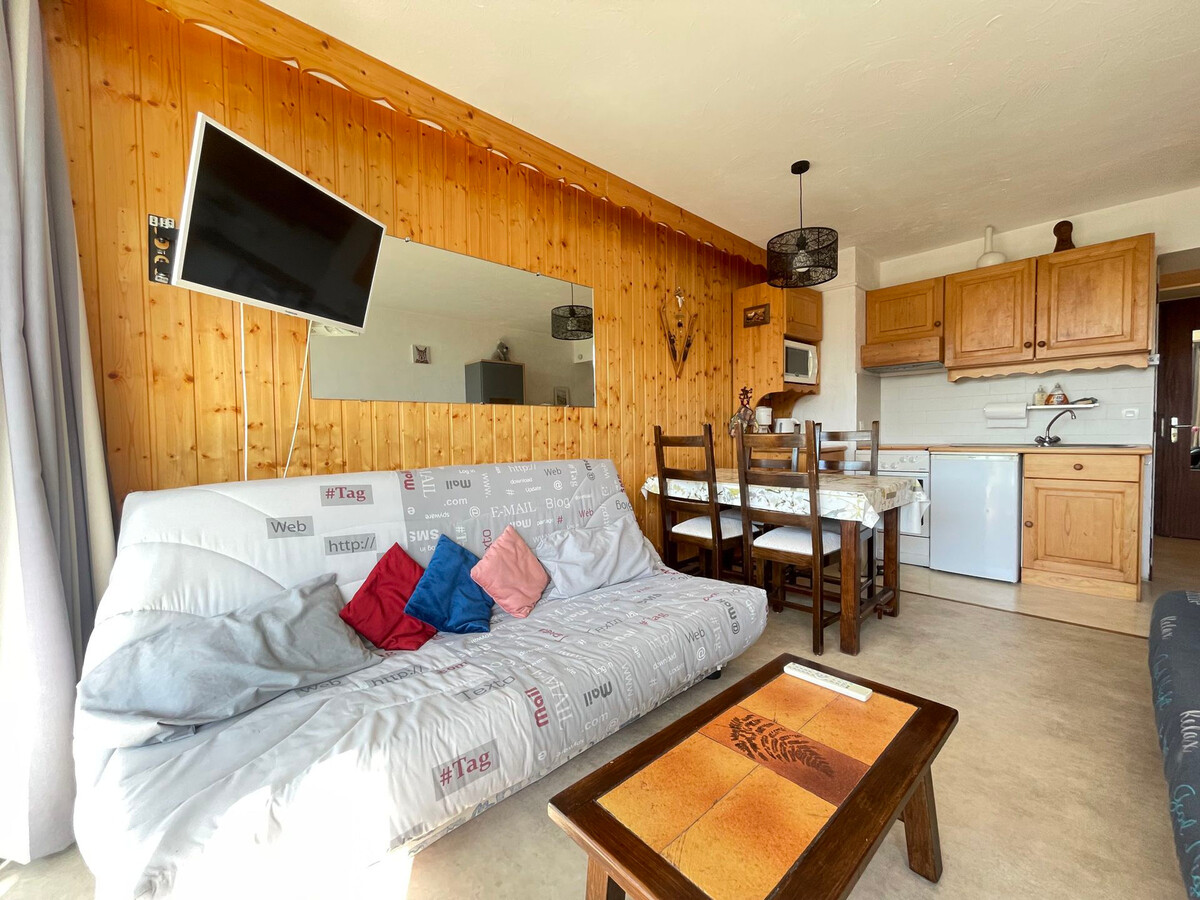 Studio 24 m² skis aux pieds, vue Mont Charvin - Photo 6