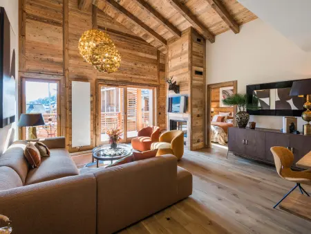 Location appartement à Les Gets, Appartement de luxe 4 étoiles, sauna, hammam, Les Gets
