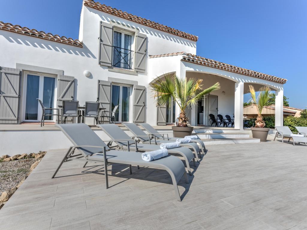 Villa Luna à Aigne : 8 personnes, piscine chauffée - Photo 5