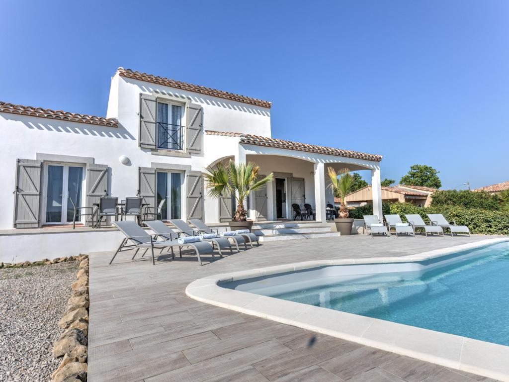 Villa Luna à Aigne : 8 personnes, piscine chauffée - Photo 8