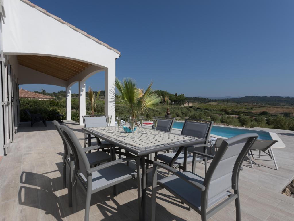 Villa Luna à Aigne : 8 personnes, piscine chauffée - Photo 12