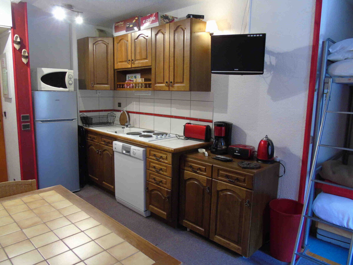 Studio cabine 4 pers à 50m de la télécabine, Valfréjus - Photo 2