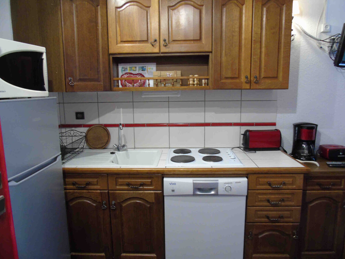 Studio cabine 4 pers à 50m de la télécabine, Valfréjus - Photo 6