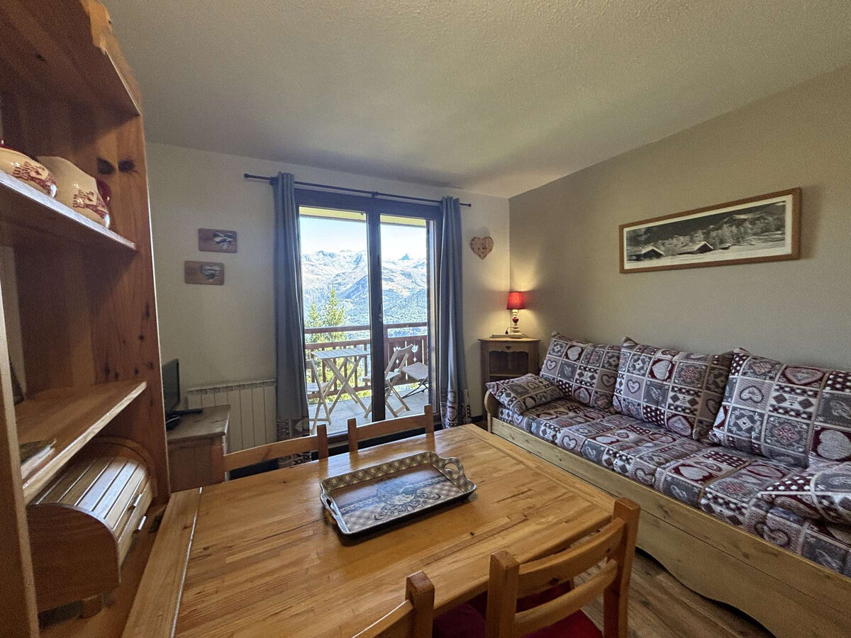 Studio cabine 4 pers. balcon vue Écrins - 400m pistes - Photo 4