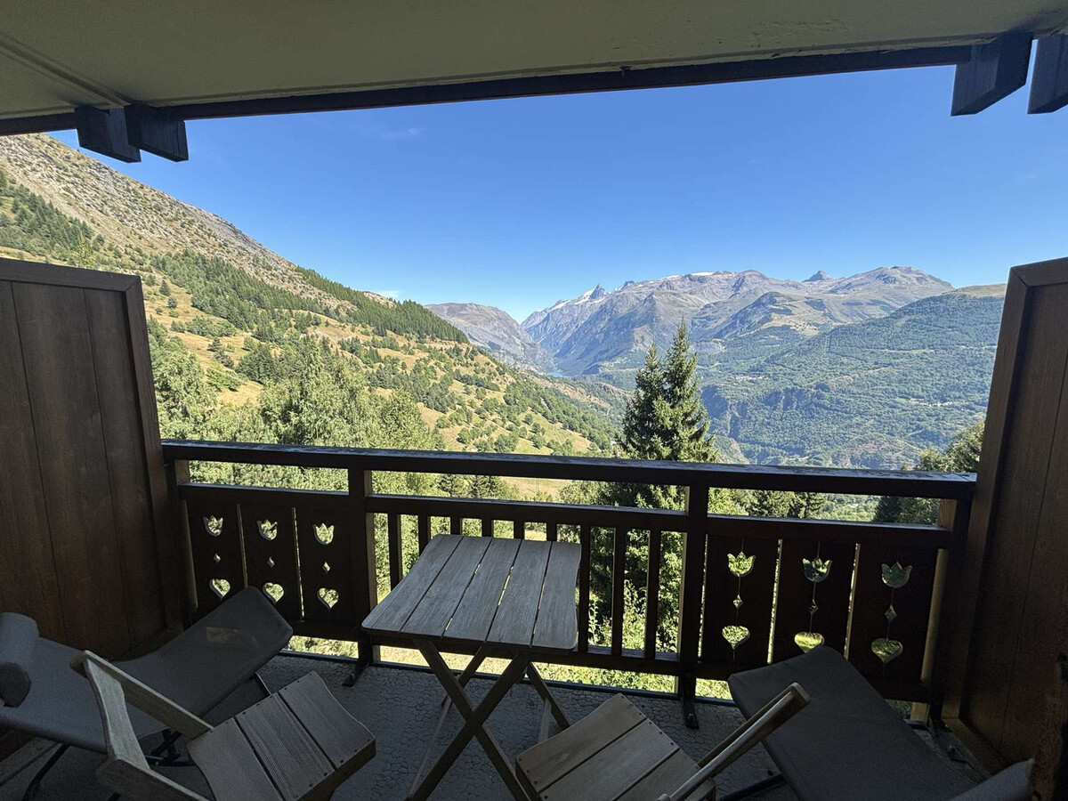 Studio cabine 4 pers. balcon vue Écrins - 400m pistes - Photo 7
