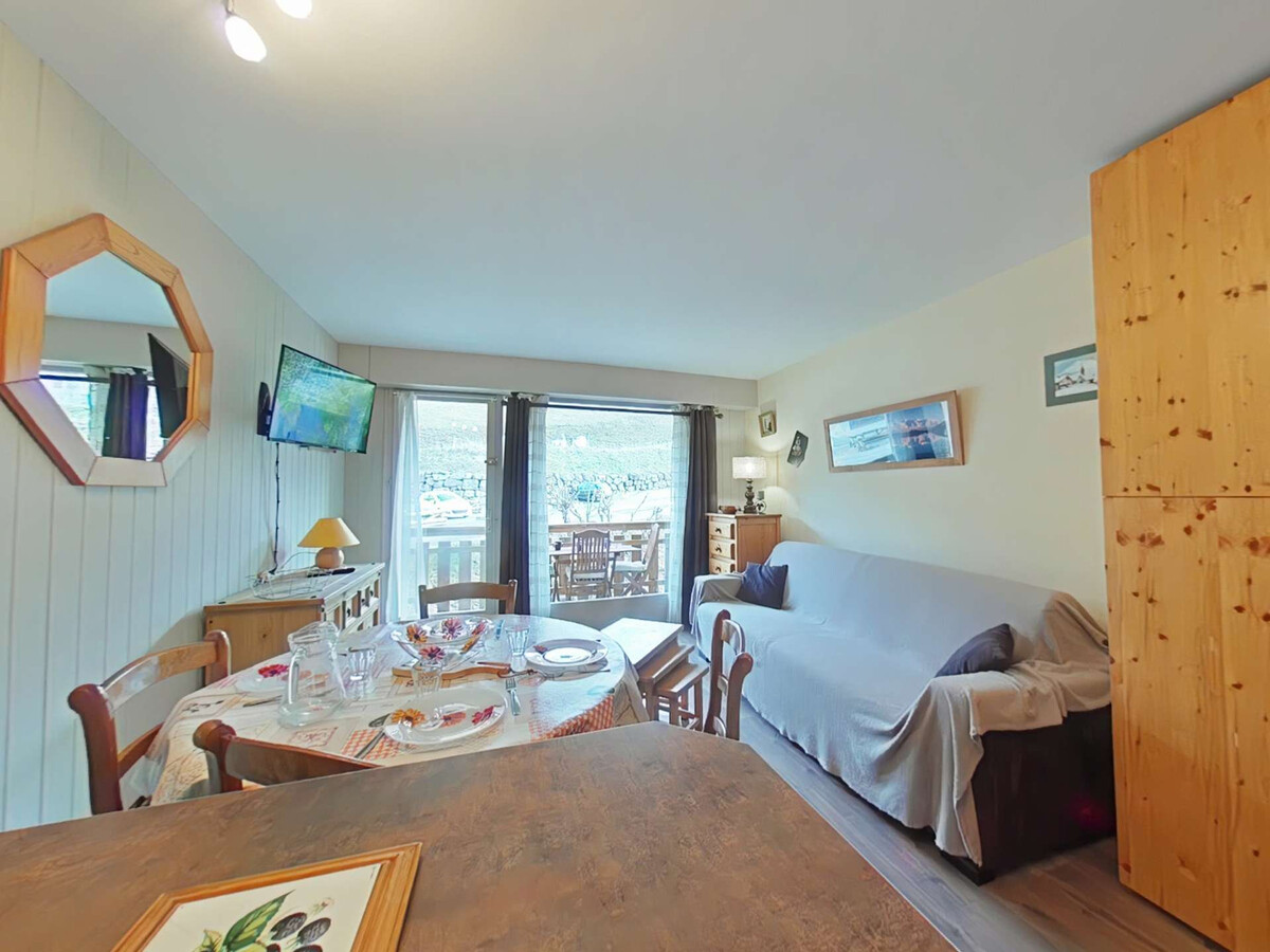 Studio 4 pers. plein sud avec balcon vue pistes - Photo 2