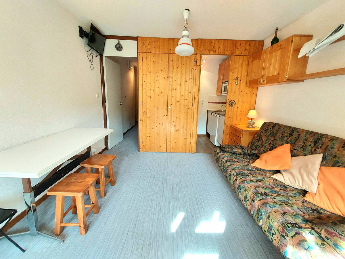 Studio 24 m² balcon Sud, 100 m des pistes - Photo 9