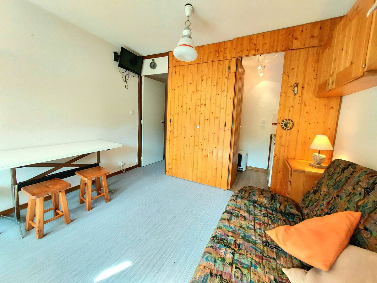 Studio 24 m² balcon Sud, 100 m des pistes - Photo 11
