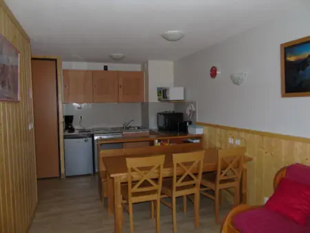 Location appartement à Valfréjus, Charmant 2P + Coin Nuit, 300m des Commerces et Ski, 6 Pers, Draps Inclus