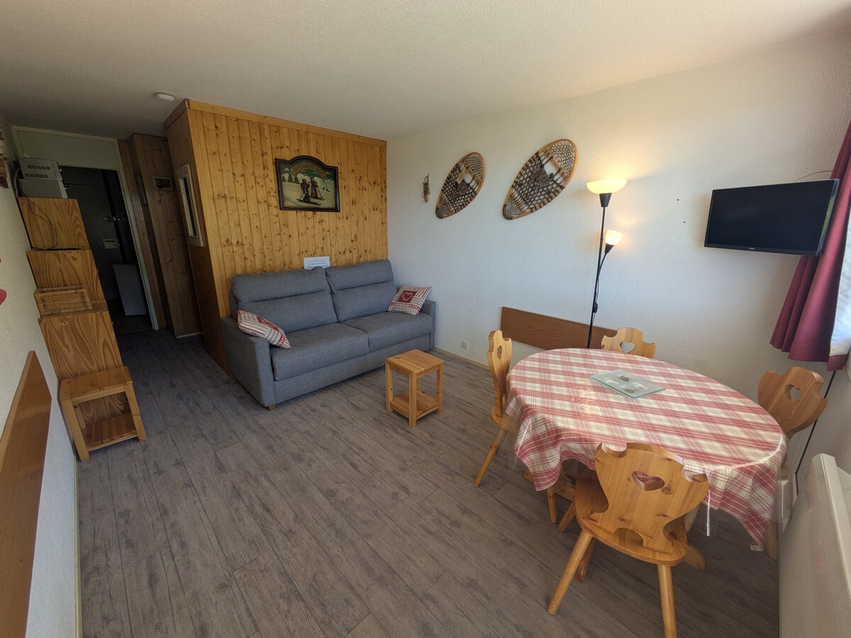 Studio cabine 26m² ski-in/ski-out, vue pistes sud - Photo 1