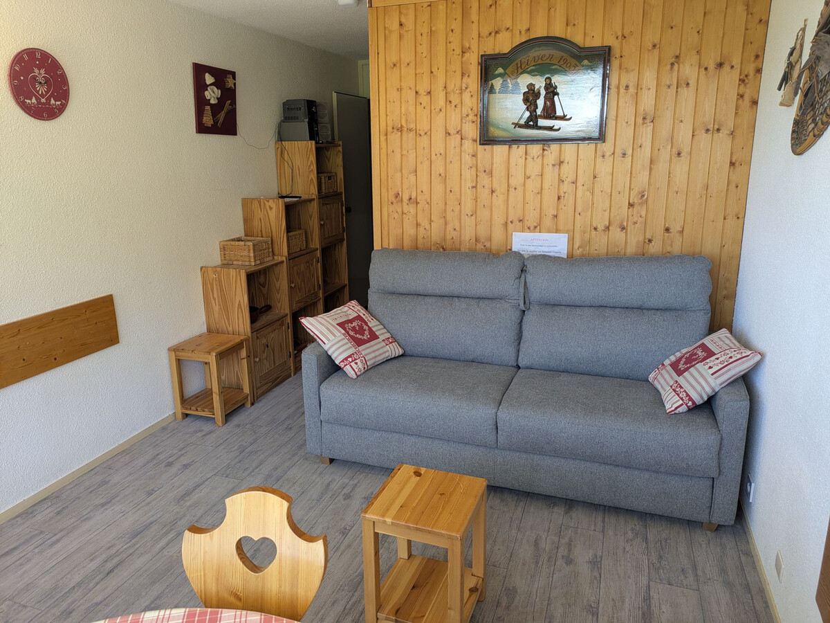 Studio cabine 26m² ski-in/ski-out, vue pistes sud - Photo 5